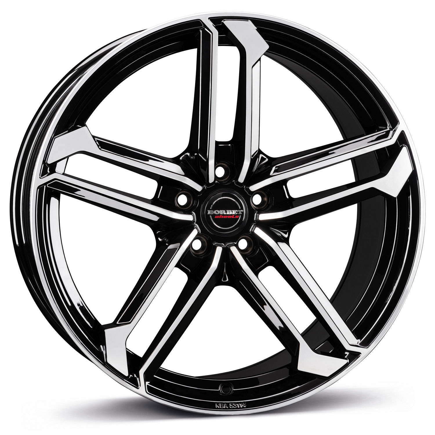 Kola Borbet ATX 8,5x20 ET45 5x112 20 Coul black polished glossy