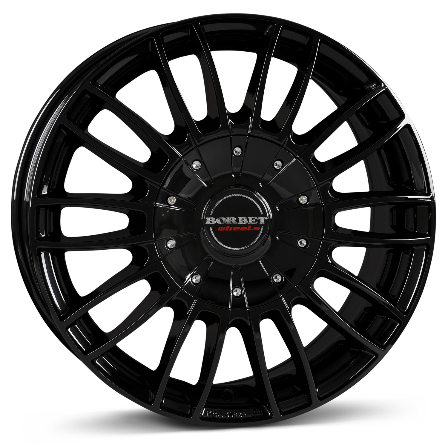 Kola Borbet CW3 7,5x18 ET50 6x130 18 Coul black glossy