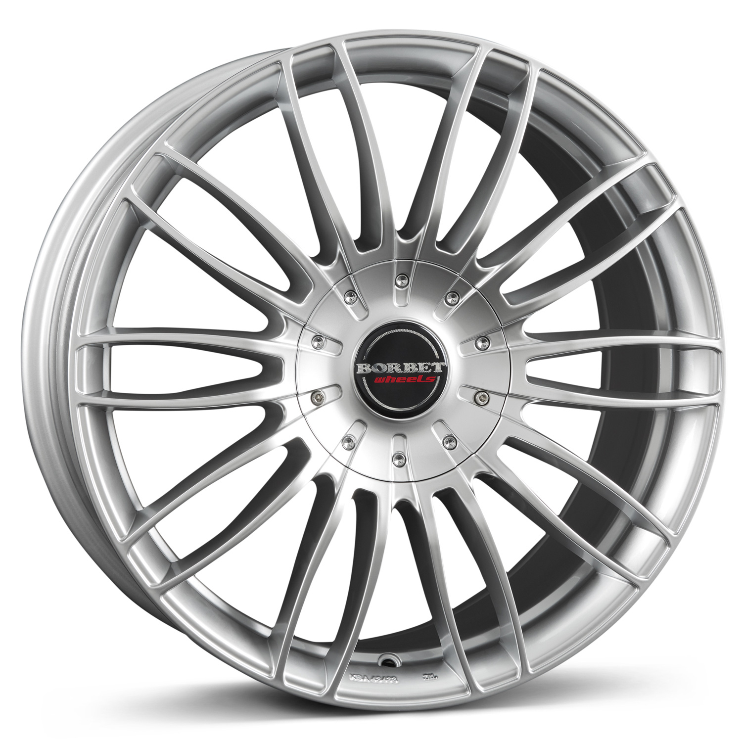 Kola Borbet CW3 9,0x20 ET51 6x120 20 Coul sterling silver