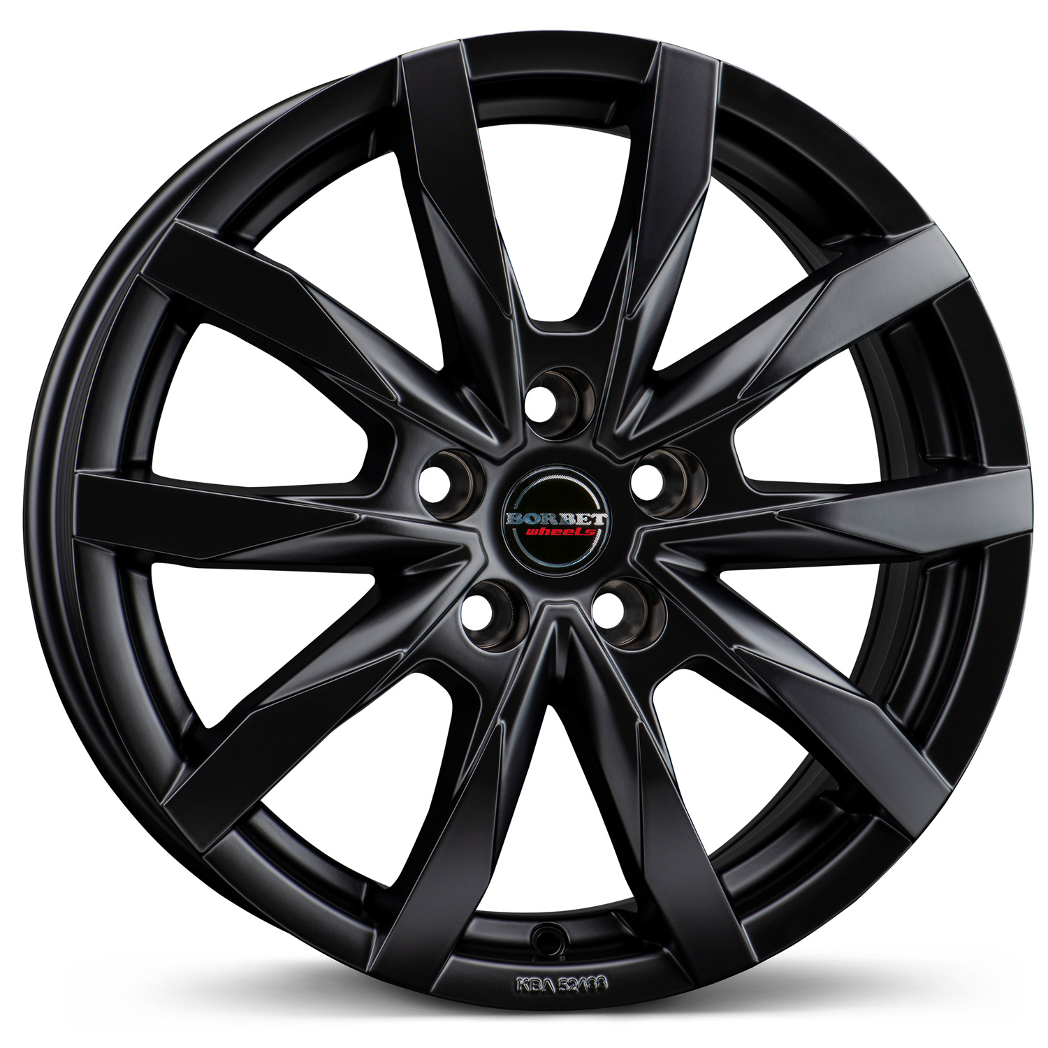 Kola Borbet CW5 7,5x18 ET53 5x130 18 Coul black matt