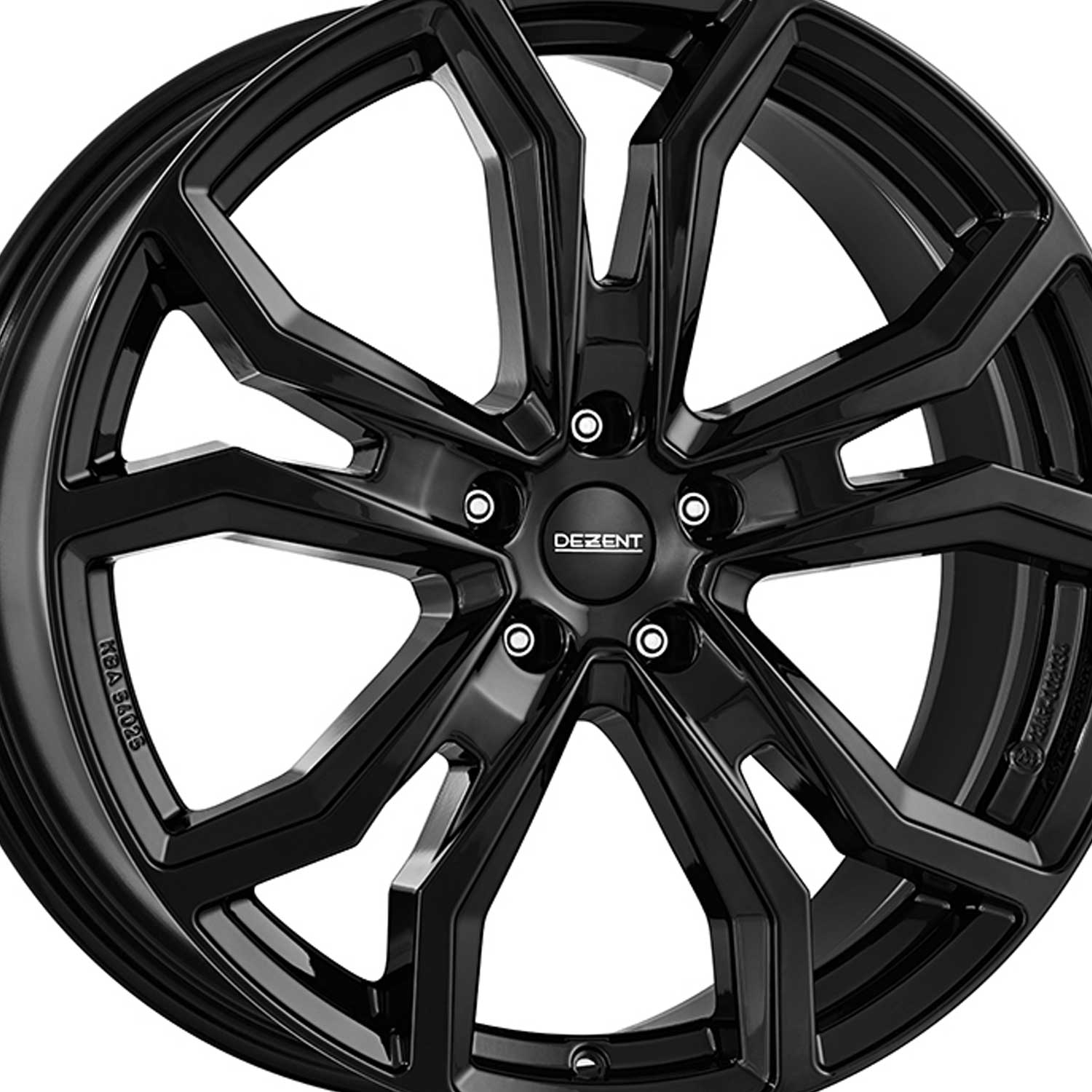Kola DEZENT TV black 8.0x18 ET40 5x112 18 Coul